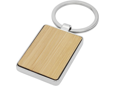 Neta bamboe rechthoekige sleutelhanger Neta bamboe rechthoekige sleutelhanger
