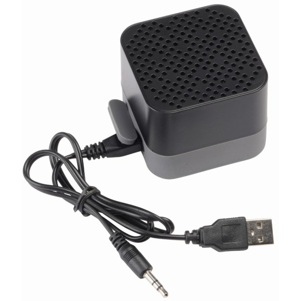 Wireless speaker CUBIC grijs, zwart