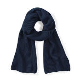 Metro Knitted Scarf - French Navy - One Size