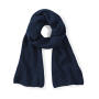 Metro Knitted Scarf - French Navy
