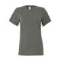 Women's Relaxed CVC Jersey Short Sleeve Tee - Deep Heather - M