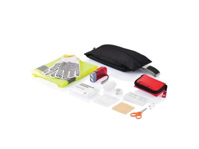 Standaard auto veiligheidset, zwart Standaard auto veiligheidset, zwart