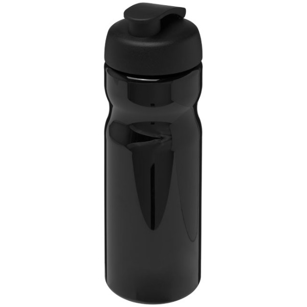 H2O Active® Base 650 ml sportfles met flipcapdeksel - Zwart