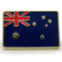 Australia Metal Flag Pin (Rectangular)