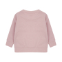 Ecologische kindersweater Soft pink 18/24M