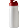 H2O Active® Pulse 600 ml sportfles met flipcapdeksel - Wit/Rood