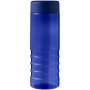 H2O Active® Eco Treble 750 ml screw cap water bottle - Blue/Blue