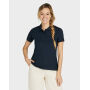 Poly Cotton Polo Women - White - XS