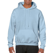 Gildan Sweater Hooded HeavyBlend for him Light Blue XXL
