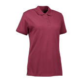 Polo shirt | stretch | women - Bordeaux, 3XL