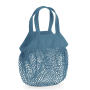 Organic Cotton Mini Mesh Grocery Bag - Airforce Blue - One Size