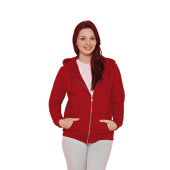 LADIES SWEATER HOOD ZIP 18600L LADIES SWEATER HOOD ZIP 18600L