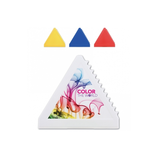 Ijskrabber driehoek - Geel