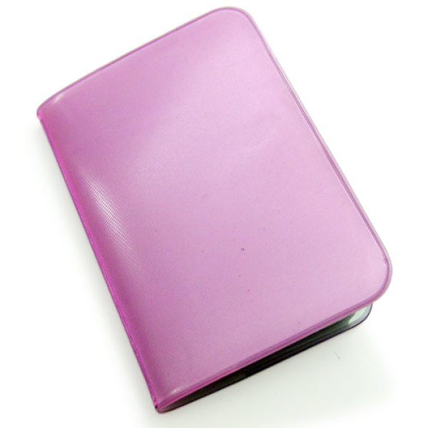 Pink PVC Heat Sealed Carnet
