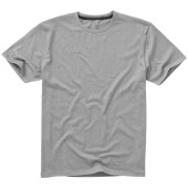 Nanaimo heren t-shirt met korte mouwen - Grijs gemeleerd - 3XL