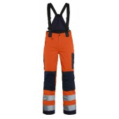 High Vis Oranje/Marineblauw