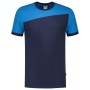 T-shirt Bicolor Naden 102006 Ink-Turquoise L