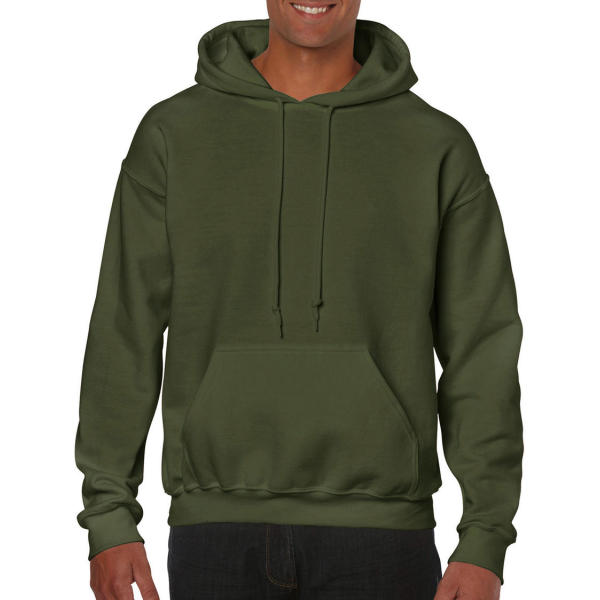 Heavy Blend Hooded Sweat - Military Green - 2XL
