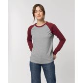 Catcher Long Sleeve - Uniseks T-shirt met contrasterende lange mouwen