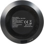 Fiber draadloze oplaadbare Bluetooth® speaker - Zwart