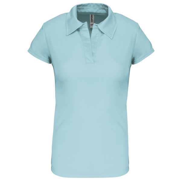 Ladies' short-sleeved polo shirt