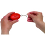 Alarm sleutelhanger ACOUSTIC BOMB - rood