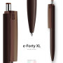 Ballpoint Pen e-Forty XL Solid Brown