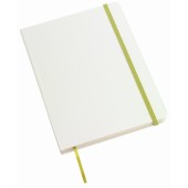A5-notitieboekje AUTHOR groen, wit