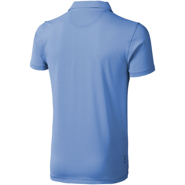 Markham short sleeve men's stretch polo - Light blue - XS