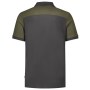 Poloshirt Bicolor Naden 202006 Darkgrey-Army XS
