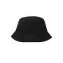 MB013 Fisherman Piping Hat for Kids - black/black - one size