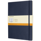 Classic XL softcover notitieboek - gelinieerd - Saffier blauw