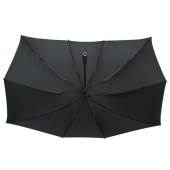 Falcone - Duo paraplu - Handopening - Windproof -  148 cm - Zwart