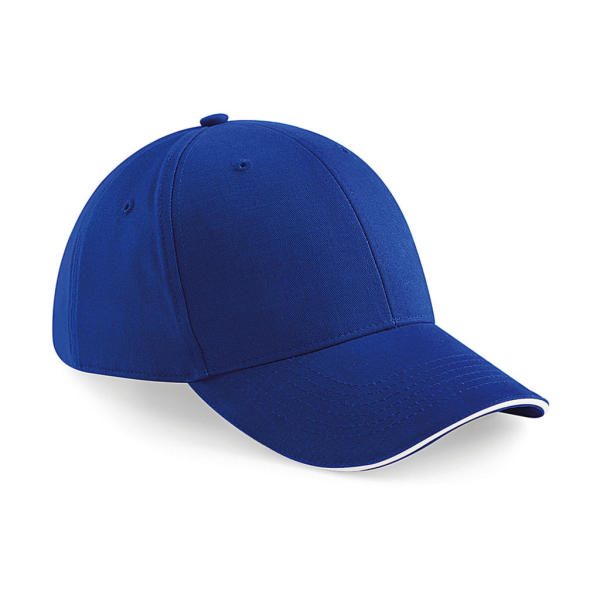 Athleisure 6 Panel Cap - Bright Royal/White - One Size