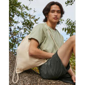 Recycled Cotton Gymsac - Natural - One Size
