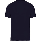 T-shirt BIO-katoen met borstzakje Navy / Grey Heather M