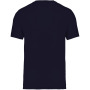 T-shirt BIO-katoen met borstzakje Navy / Grey Heather S