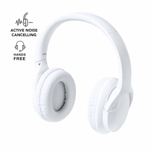 Koptelefoon Witums Active Noise cancelling Handsfree Batterij 300 mAh