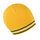 National Beanie Gold / Green / White One Size