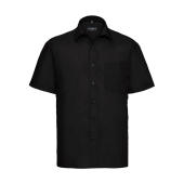 Poplin Shirt - Black - 4XL