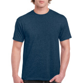 Gildan T-shirt Ultra Cotton SS Heather Navy L