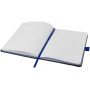 Color-edge A5 hardcover notitieboek - Zwart/Koningsblauw