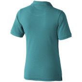 Calgary damespolo met korte mouwen - Aqua - 2XL