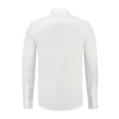 L&S Shirt Poplin Mix LS for him white 3XL