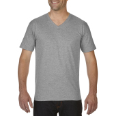 Gildan T-shirt Premium Cotton V-Neck SS for him Sport Grey XXL