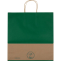 Big recycled paperbag with 2 handles