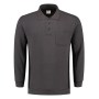 Polosweater Bicolor Borstzak 302001 Darkgrey-Black M