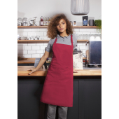 BLS 5 Bib Apron Basic with Buckle and Pocket - raspberry - Stck