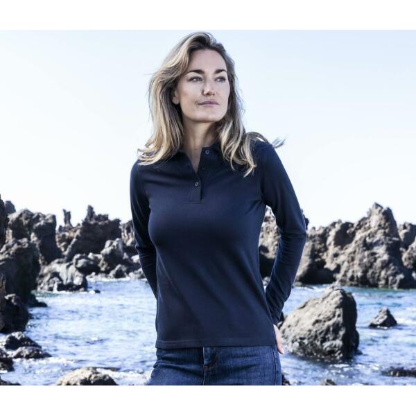 WOMEN’S HEAVY POLO LONGSLEEVE