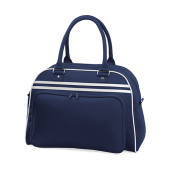 Retro Bowling Bag - French Navy/White - One Size